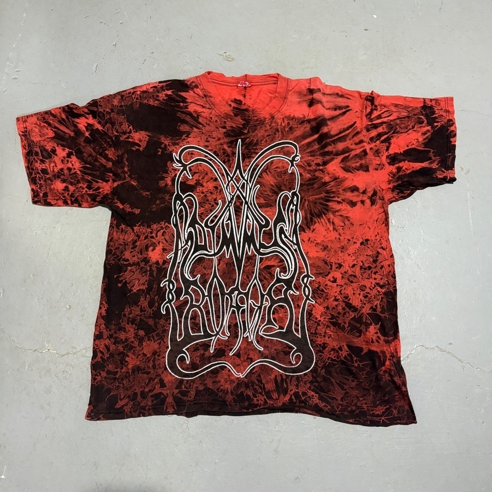 vintage 90s dimmu borgir “spiritual black dimensions” t-shirt – black metal tee